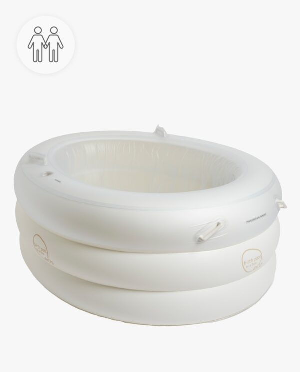 Birth Pool in a Box Wit Bevallingsbad 2-pers. + Standaard pakket / koop - Afbeelding 2