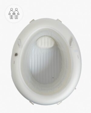Birth Pool in a Box Wit Bevallingsbad 2-pers. + Binnenhoes / koop