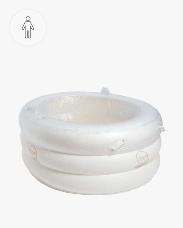 Bevallingsbad White 1-pers. + Standaard pakket / huur - Afbeelding 2