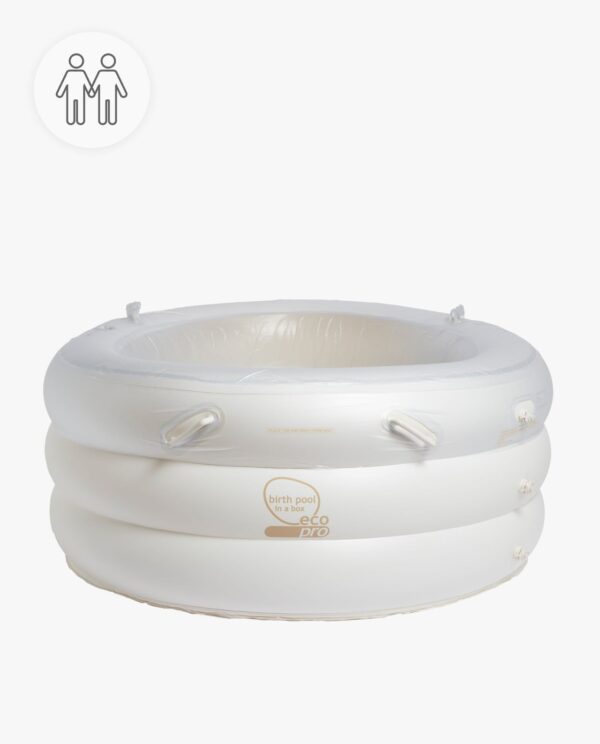 Bevallingsbad White 2-pers. + Standaard pakket / huur - Afbeelding 2