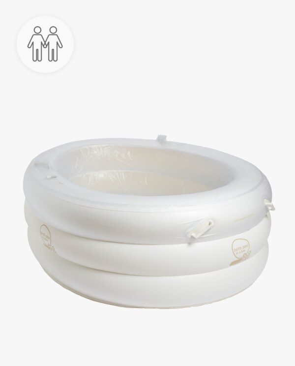 Bevallingsbad White 2-pers. + Standaard pakket / huur - Afbeelding 3